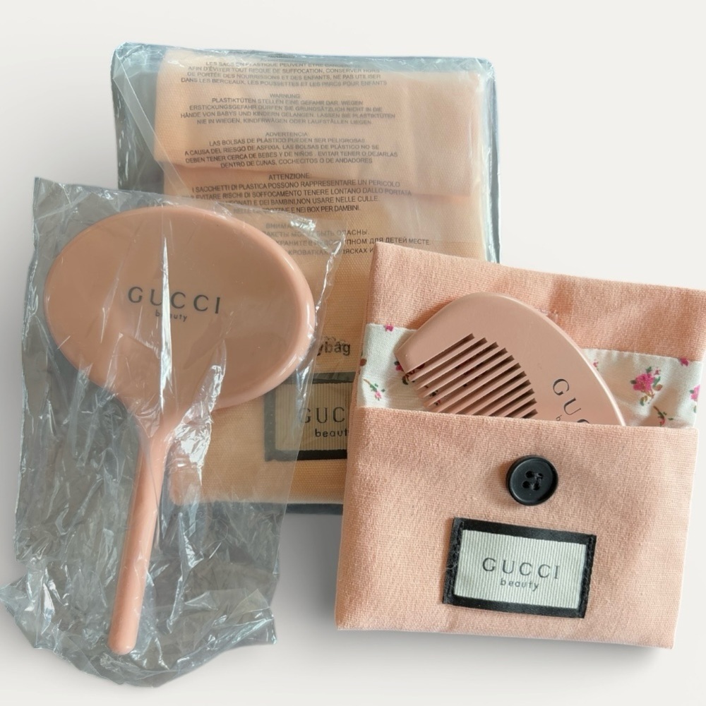 Gucci Beauty Peony Comb and Mirror Set - Picture 7 of 7